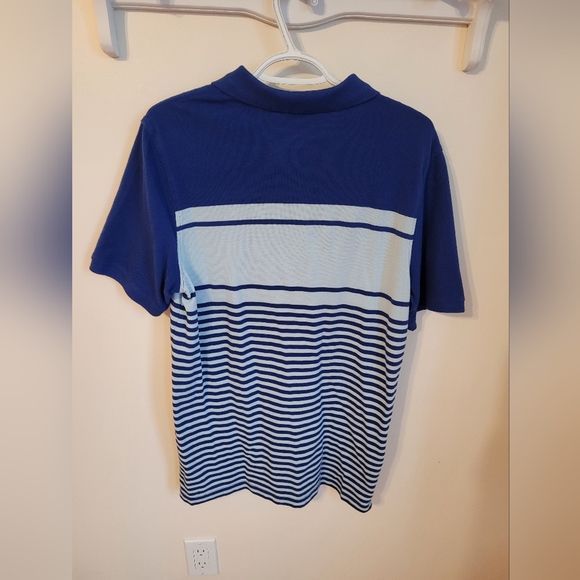 ๐ NWTs Men's Blue DenverHayes Everyday Polo Modern Fit Size Medium - Picture 2 of 4
